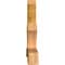 Ekena Millwork Davenport Rough Sawn Timber Gable Bracket, Western Red Cedar, 84"W x 42"H x 6"D x 6"F, 12/12 Pitch GBW084X42X0606DAV00RWR - alternate 3